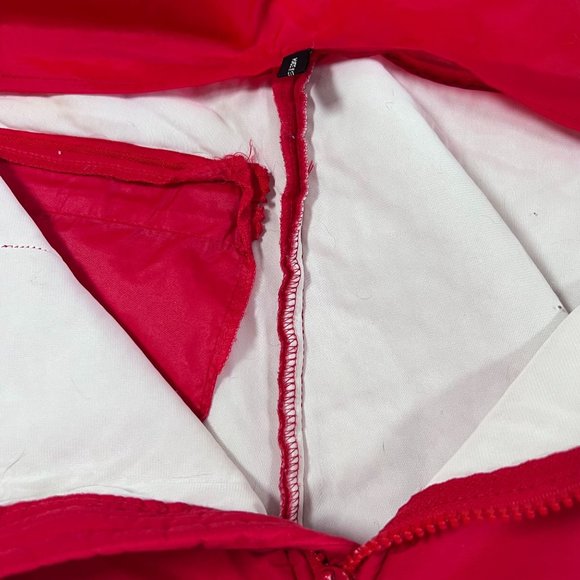 Vintage 80s‎ FERA Ski Bib Snow Suit Pants Stretch Red Apres Retro Mens ML 34R - Picture 6 of 16